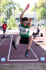Mens under-17s long jump, 2019 North Eastern Track and Field Champs., Middlesbrough. Photo:  David T. Hewitson/Sports for All Pics